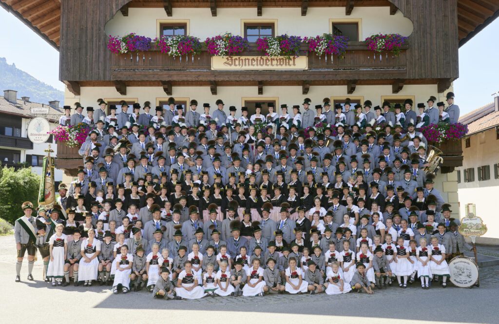 Gruppenfoto GTEV Alpenrose Nußdorf e. V. 