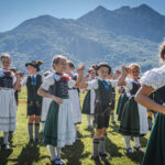 Kinder- und Jugendgruppe vom Trachtenverein Alpenrose Nußdorf am Inn