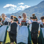 Kinder- und Jugendgruppe vom Trachtenverein Alpenrose Nußdorf am Inn