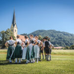 Kinder- und Jugendgruppe vom Trachtenverein Alpenrose Nußdorf am Inn