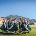 Kinder- und Jugendgruppe vom Trachtenverein Alpenrose Nußdorf am Inn