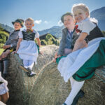 Kinder- und Jugendgruppe vom Trachtenverein Alpenrose Nußdorf am Inn