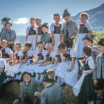 Kinder- und Jugendgruppe vom Trachtenverein Alpenrose Nußdorf am Inn